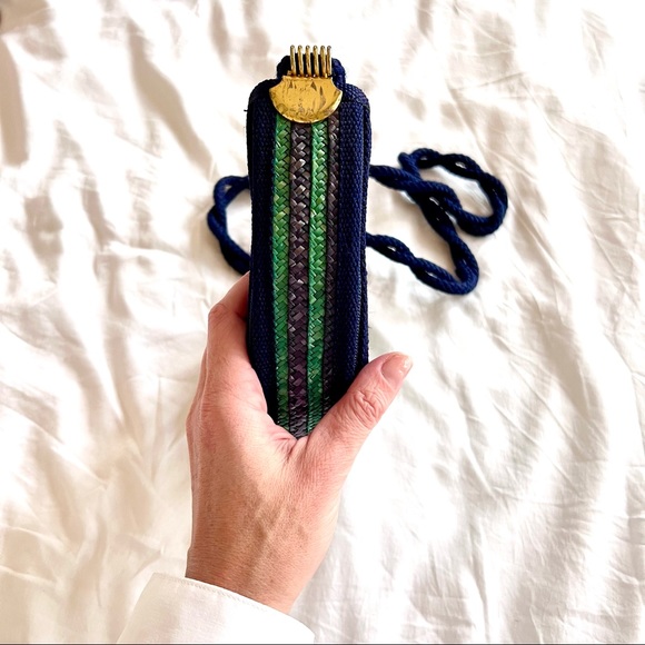 Vintage 1990s Bally Wicker Bag - Picture 5 of 17